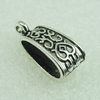 Zinc Alloy Bali & Cord End Caps. Fashion Jewelry Findings. Lead-free 19x9mm. Sold by Bag
