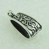 Zinc Alloy Bali & Cord End Caps. Fashion Jewelry Findings. Lead-free 19x9mm. Sold by Bag