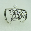 Zinc Alloy Bali & Cord End Caps. Fashion Jewelry Findings. Lead-free 31x22mm. Sold by Bag