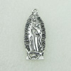 Pendant. Fashion Zinc Alloy Jewelry Findings. Lead-free. Goddess 34x14mm. Sold by Bag 