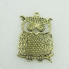 Pendant. Fashion Zinc Alloy Jewelry Findings. Lead-free. Animal 54x42mm. Sold by Bag 

