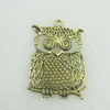 Pendant. Fashion Zinc Alloy Jewelry Findings. Lead-free. Animal 54x42mm. Sold by Bag 