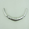 Tube, Fashion Zinc Alloy Jewelry Findings Lead-free, 130x22mm, Sold by Bag 

