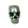 Beads. Fashion Zinc Alloy Jewelry Findings. Lead-free. skeleton 13x8mm. Hole 3.5mm. Sold by Bag
