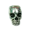 Beads. Fashion Zinc Alloy Jewelry Findings. Lead-free. skeleton 13x8mm. Hole 3.5mm. Sold by Bag