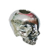 Beads. Fashion Zinc Alloy Jewelry Findings. Lead-free. skeleton 12x14mm. Hole 5mm. Sold by Bag