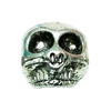 Beads. Fashion Zinc Alloy Jewelry Findings. Lead-free. skeleton 11x13mm. Hole 2mm. Sold by Bag
