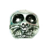 Beads. Fashion Zinc Alloy Jewelry Findings. Lead-free. skeleton 11x13mm. Hole 2mm. Sold by Bag