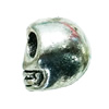 Beads. Fashion Zinc Alloy Jewelry Findings. Lead-free. skeleton 19x16mm. Hole 2mm. Sold by Bag
