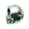 Beads. Fashion Zinc Alloy Jewelry Findings. Lead-free. skeleton 19x16mm. Hole 2mm. Sold by Bag