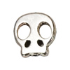 Beads. Fashion Zinc Alloy Jewelry Findings. Lead-free. skeleton 21x19mm. Hole 1mm. Sold by Bag
