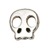 Beads. Fashion Zinc Alloy Jewelry Findings. Lead-free. skeleton 21x19mm. Hole 1mm. Sold by Bag