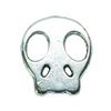 Beads. Fashion Zinc Alloy Jewelry Findings. Lead-free. skeleton 24x27mm. Hole 1mm. Sold by Bag
