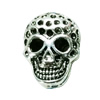 Beads. Fashion Zinc Alloy Jewelry Findings. Lead-free. skeleton 20x15mm. Hole 1.5mm. Sold by Bag
