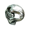 Beads. Fashion Zinc Alloy Jewelry Findings. Lead-free. skeleton 15x11mm. Hole 2mm. Sold by Bag