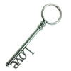 Pendant. Fashion Zinc Alloy Jewelry Findings. Lead-free. Key 86x23mm. Sold by Bag 
