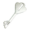 Pendant. Fashion Zinc Alloy Jewelry Findings. Lead-free. Key 65x26mm. Sold by Bag
