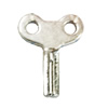 Pendant. Fashion Zinc Alloy Jewelry Findings. Lead-free. Key 28x21mm. Sold by Bag