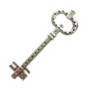 Pendant. Fashion Zinc Alloy Jewelry Findings. Lead-free. Key 91x28mm. Sold by Bag 