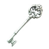 Pendant. Fashion Zinc Alloy Jewelry Findings. Lead-free. Key 31x9mm. Sold by Bag
