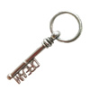 Pendant. Fashion Zinc Alloy Jewelry Findings. Lead-free. Key 48x16mm. Sold by Bag