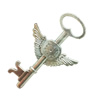 Pendant. Fashion Zinc Alloy Jewelry Findings. Lead-free. Key 70x47mm. Sold by Bag