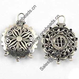 Connector. Fashion Zinc Alloy Jewelry Findings. Lead-free 50x36mm. Sold by Bag