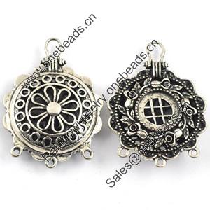 Connector. Fashion Zinc Alloy Jewelry Findings. Lead-free 47x32mm. Sold by Bag