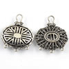 Connector. Fashion Zinc Alloy Jewelry Findings. Lead-free 40x34mm. Sold by Bag
