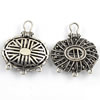 Connector. Fashion Zinc Alloy Jewelry Findings. Lead-free 40x34mm. Sold by Bag