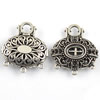 Connector. Fashion Zinc Alloy Jewelry Findings. Lead-free 38x33mm. Sold by Bag
