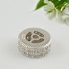 Copper Zircon Beads, Fashion jewelry findings, A Grade Column 3.5x9mm, Hole 2.0mm, Sold by PC
