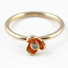 Fashion Enamel Copper Finger Ring Jewelry, 17#,18#,19#,20#,21#, Sold by Bag