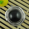 Pendant with Resin  Cabochons. Fashion Zinc Alloy Jewelry Findings. Lead-free. 63.5x56mm. Sold by PC
