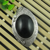 Pendant with pearl Cabochons and Resin Cabochons. Fashion Zinc Alloy Jewelry Findings. Lead-free. 44x71mm. Sold by PC
