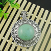 Pendant with Resin  Cabochons. Fashion Zinc Alloy Jewelry Findings. Lead-free. 79x61mm. Sold by PC