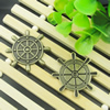 Brooch/Hairpin Head, Fashion Zinc Alloy Jewelry Findings. Lead-free. 31mm Sold by Bag
