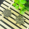 Brooch/Hairpin Head, Fashion Zinc Alloy Jewelry Findings. Lead-free. 31mm Sold by Bag