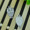 Pendant. Fashion Zinc Alloy Jewelry Findings. Lead-free. Animal 20x11mm. Sold by Bag 
