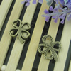 Pendant. Fashion Zinc Alloy Jewelry Findings. Lead-free. Flower 20x17mm. Sold by Bag 
