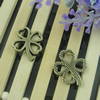 Pendant. Fashion Zinc Alloy Jewelry Findings. Lead-free. Flower 20x17mm. Sold by Bag 