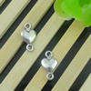 Connector. Fashion Zinc Alloy Jewelry Findings. Lead-free 8.5x15mm. Sold by Bag
