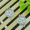 Connector. Fashion Zinc Alloy Jewelry Findings. Lead-free 23x16mm. Sold by Bag
