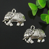 Pendant. Fashion Zinc Alloy Jewelry Findings. Lead-free. Animal 29x23mm. Sold by Bag 
