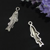 Pendant. Fashion Zinc Alloy Jewelry Findings. Lead-free. Animal 27x9mm. Sold by Bag 

