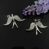 Pendant. Fashion Zinc Alloy Jewelry Findings. Lead-free. Animal 23x32mm. Sold by Bag 