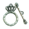 Clasps. Fashion Zinc Alloy jewelry findings. Lead-free. Loop:21x15mm. Bar:21x5mm. Sold by KG
