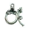Clasps. Fashion Zinc Alloy jewelry findings. Lead-free. Loop:17x10mm. Bar:15x5mm. Sold by KG
