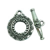 Clasps. Fashion Zinc Alloy jewelry findings. Lead-free. Loop:17x14mm. Bar:17x6mm. Sold by KG