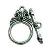 Clasps. Fashion Zinc Alloy jewelry findings. Lead-free. Loop:22x14mm. Bar:22x5mm. Sold by KG
